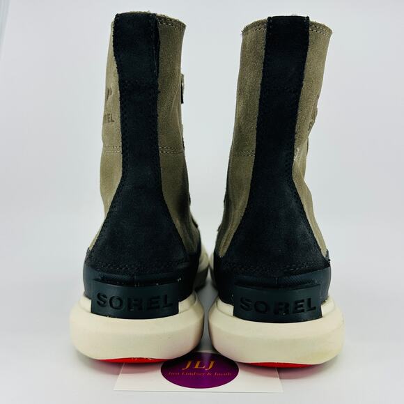 Sorel Explorer II Joan Sage/Fawn Waterproof Insulated Winter Snow Boots Size 9.5 - Picture 6 of 11